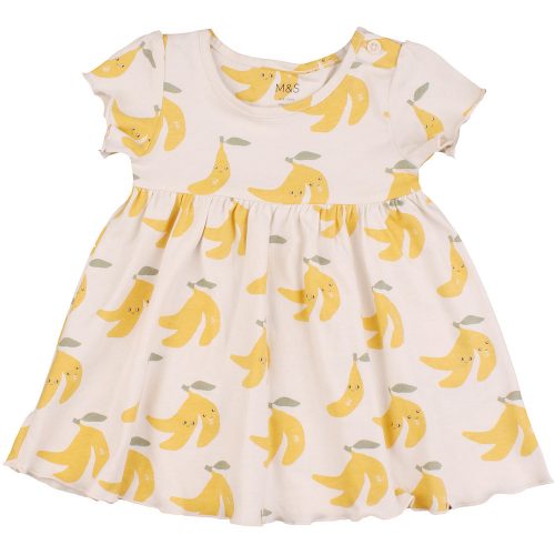 Marks&Spencer Banános ruha (62) baba