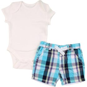 Fehér-kockás szett (62) baba