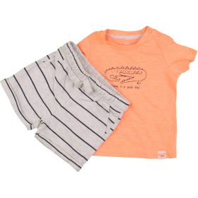 F&F Narancs-csíkos szett (68) baba