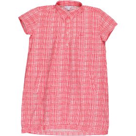 Piroskockás tunika (140) lány