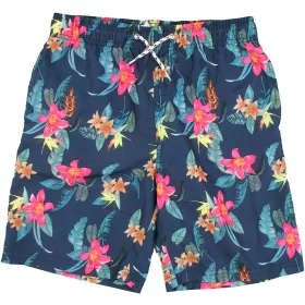 St Bernard Virágos kék fürdőnadrág (146) fiú