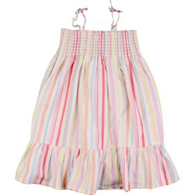 H&M Színescsíkos ruha (98) kislány