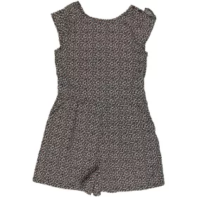 Next Virágos fekete playsuit (140) lány