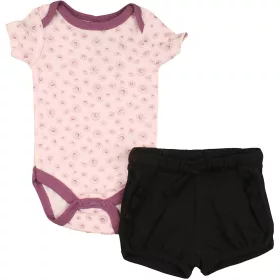 Virágos-fekete szett (62) baba