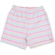 Csíkos plüss short (110-116) kislány