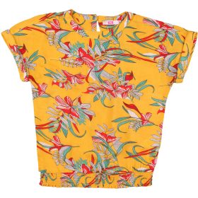 Virágos felső (110-116) kislány