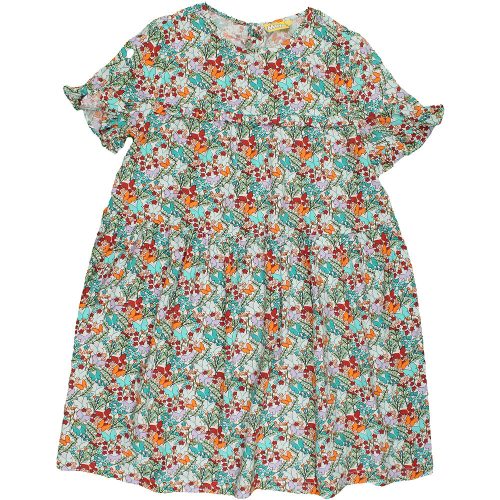 Jbc Pillangós-virágos ruha (122) kislány