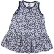 H&M Virágos kék ruha (68) baba