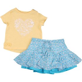 Sárga-virágos szett (68) baba