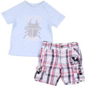 Kék-kockás szett (62) baba