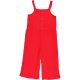 Matalan Bordázott piros jumpsuit (116) kislány