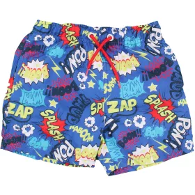 St Bernard Mintás kék fürdőnadrág (110) kisfiú