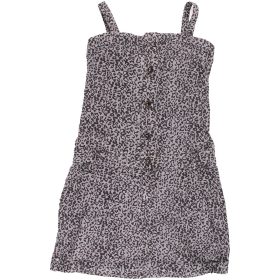 Feketemintás ruha (158-164) tini lány