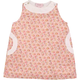Virágos barack ruha (62) baba