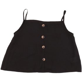 Miss E-vie Fekete sifon felső (122-128) kislány