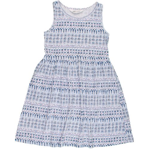 H&M Kékmintás ruha (122-128) kislány