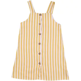 F&F Mustárcsíkos ruha (104) kislány