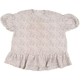 Next Mintás ekrü felső (122) kislány