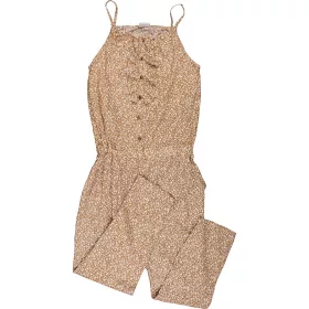Next Virágos kheki jumpsuit (146) lány
