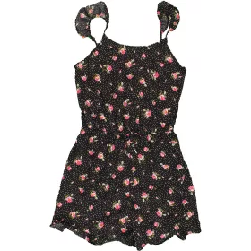 Primark Rózsás fekete playsuit (158) tini lány