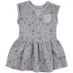 Next Csillagos szürke ruha (86) baba