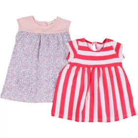 Virágos-csíkos szett (62) baba