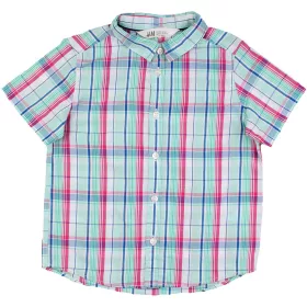 H&M Pink-zöldkockás ing (104) kisfiú