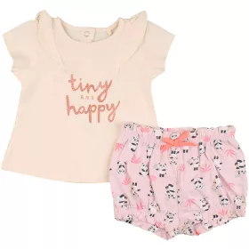 Bézs-pandás szett (62) baba