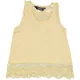 Primark Csipkés sárga felső (98) kislány