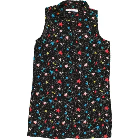 Marks&Spencer Mintás fekete ruha (122) kislány