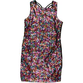 Flitteres fekete ruha (110-116) kislány