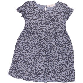 H&M Mintás kék ruha (128) kislány