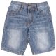 Denim Bronzgombos rövidnadrág (116) kisfiú