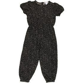 Primark Pöttyös fekete jumpsuit (110) kislány