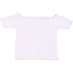 Primark Törtfehér gyűrt felső (116) kislány