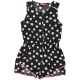 Young Dimension Virágos fekete playsuit (128) kislány