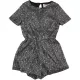 Ezüst-pöttyös playsuit (128) kislány
