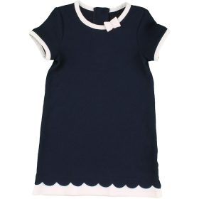 Early Days Sötétkék ruha (80) baba