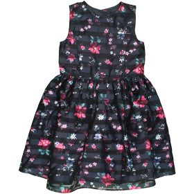 Primark Virágos-csíkos ruha (128) kislány