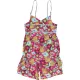 Virágos playsuit (128) kislány