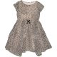 H&M Mintás bézs ruha (116) kislány