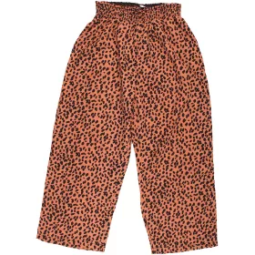 Mintás barna halásznadrág (146-152) lány