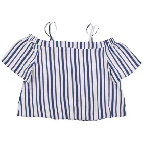 Kékcsíkos felső (152) lány