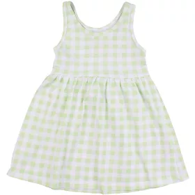 Primark Zöldkockás ruha (74) baba