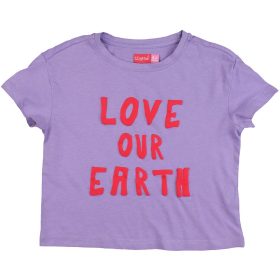 Lily & Dan Feliratos lila felső (116) kislány