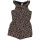 H&M Mintás fekete playsuit (122-128) kislány