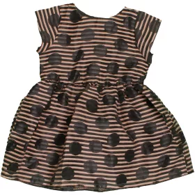 Next Pöttyös-csíkos ruha (68) baba