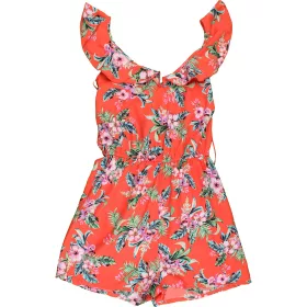 Primark Virágos korall playsuit (32)  női