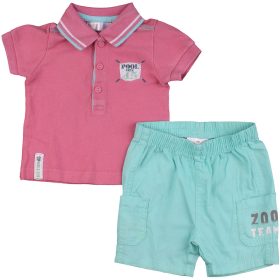 Rózsaszín-zöld szett (68) baba