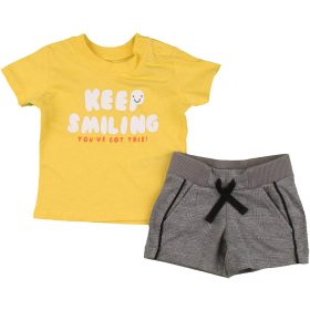 Sárga-mintás szett (62) baba